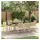 vidaXL Garten Essgruppe 9-tlg. Beige