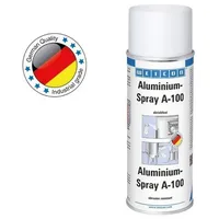 WEICON Alu-Spray A-100 b.+800GradC aluminium-metallic,ma 400 ml