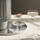 BLOMUS Tablett Peasy Ø 38 cm Edelstahl Silber L (Large)