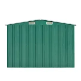 vidaXL Geräteschuppen 5,66 x 2,45 m grün