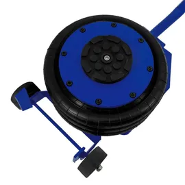 MonsterShop Wagenheber Gummi/Nylon/Stahl 16,5 – 40 cm blau