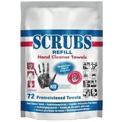 Scrubs Handreinigungstuch  hohe Reinigungskraft 72 St.Nachfüllpackung