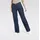 MAC Wide Leg Jeans mit Bügelfalte in Rinse-Waschung-D36 / L30