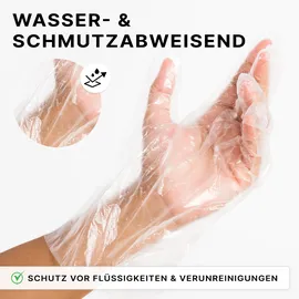 arnomed POLYGLOVE BOX transparent, 100 Stück, Herren