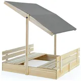 Spielwerk® Sandkasten Toni 120 x 120 cm