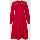 Madeleine Spitzenkleid Sommerkleid Rot 42