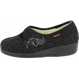 Fischer Hausschuhe in Grau 42