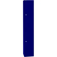 BISLEY Garderobenschrank Metall 30,5 x 30,5 x 180,2 cm blau