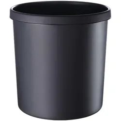 helit Zarges Papierkorb 18 l schwarz schwer entflammb.