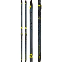 Fischer Twin Skin Superlite Stiff Ef+xc Control Step Langlauf-skiset - Grey / Black / Yellow - 194