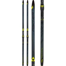 Fischer Twin Skin Superlite Stiff Ef+xc Control Step Langlauf-skiset - Grey / Black / Yellow - 194