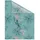 Lichtblick Aqua Floral blau B/L: ca. 50x100 cm