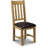 Julian Bowen Astoria Esszimmerstühle, 2er-Set, Eiche/Braun