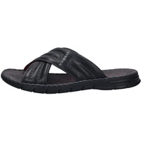 Bugatti Herren Dario Sandal, schwarz, 45 EU X-Weit