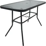 VCM Gartentisch 110 x 55 x 70 cm Weiß