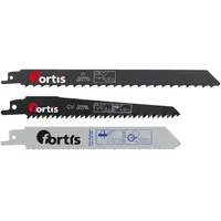 Fortis Säbelsägeblatt-Set 3 teilig