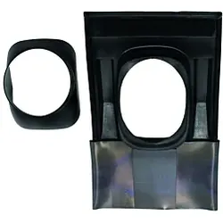 Vaillant Standardpfanne-Schrägdach 009076 schwarz, 25-50 Grad
