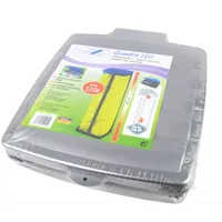 Abfallsammler / Müllsackständer für 60 oder 120 Liter 'Quadra120' - grau