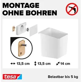 Tesa Kräutertopf-Set weiß