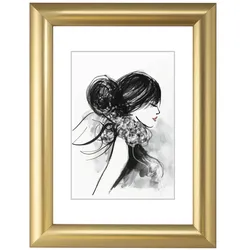 Hama Kunststoffrahmen Sofia 40x50 cm gold