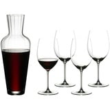 Riedel Cabernet Gläserset & Dekanter VERITAS Weingläser, Transparent