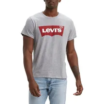 Levi's Herren Graphic Set-In Neck T-Shirt, Batwing Logo, Grey, XXL