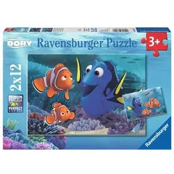 RAVENSBURGER 7601 Kinderpuzzle Dory unterwegs im Meer