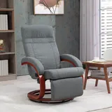 Relaxsessel Drehbarer Fernsehsessel Mit Liegefunktion, Liegesessel Sessel