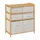 5five simply smart Regal Tidy Box 66 x 33 x 78 cm Braun