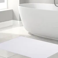 Hammetex Badteppich Weiß 43 x 61 cm