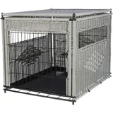 Trixie Home Kennel Polyrattan Medium 58 x 60 x 77 Centimeter Hundemobiliar