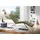 W.Schillig Relaxliege daily dreams Longlife Xtra-Leder 75 x 91 x 170 cm grün mit Kissen