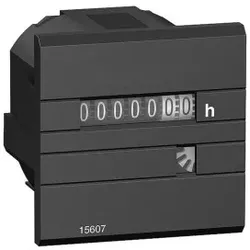 Schneider Electric 15609 Stundenzähler, mechanische siebenstellige Anzeige, 12-36 V DC