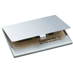 Sigel Visitenkartenetui VZ135 silber, 9.2x0.5x6.3 cm
