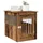 vidaXL Hundekäfig im Möbelstil Altholz-Optik 55x75x65 cm Holzwerkstoff