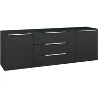 Borchardt Möbel »Oliva«, Breite 166 oder 200 cm schwarz