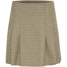 Culture Bleistiftrock Damen Kariert Beige 44
