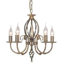 Elstead Lighting Kronleuchter Artisan 5xE14 H:45 Ø:47