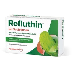 Refluthin bei Sodbrennen Kautabletten Frucht 48 St