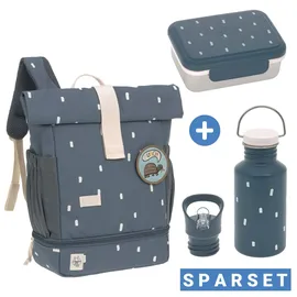 Lässig Mini Rolltop Backpack Midnight Blue