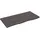 vidaXL Waschtischplatte Dunkelbraun 100x50x(2-4)cm Massivholz