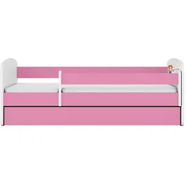 raumhirsch furniture Kinderbett Raumhirsch 80 x 180 cm Holzwerkstoff rosa