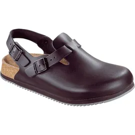 Birkenstock Clog Tokio Super Grip, Naturleder, schwarz, Weite normal, Größe 40