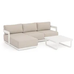 Garten-Set Mariel, Gartenecksofa & Couchtisch