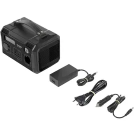 VOLTCRAFT WS-PS301 276Wh Powerstation 25.5 Ah Fast Charge Nickel-Mangan-Cobalt Schwarz (matt) Outdoor, LED Taschenlampe