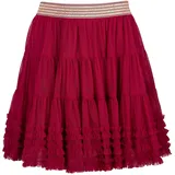 happy girls "skirt", Mädchen, Gr. 146, EURO-Größen, berry, Stoff, 100% Polyester, normal, Kleider Sommerkleid