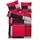 MY HOME NINA Motiv rot 155 x 220 cm + 80 x 80 cm