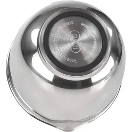 Rosti Margrethe Rührschüssel Set, Teigschüssel, Metallschüssel, Servierschüssel, Backschüsseln 2-teilig aus 18/8 Edelstahl + Silber