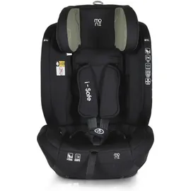Moni Kindersitz i-Size i-Safe (76-150cm) Isofix, Top Tether, 13-fach verstellbar grün