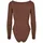 URBAN CLASSICS Organic Langarm-body Bark 4XL